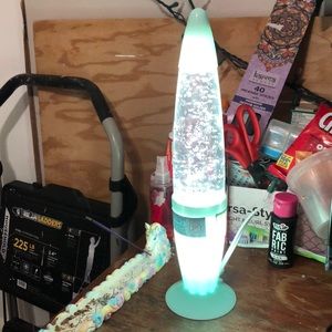 Glitter lamp